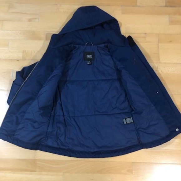 NILS Navy Blue Ski Jacket - Size 6. - Picture 8 of 13